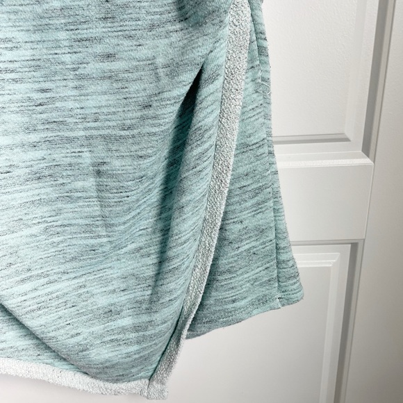 PINKBLUSH LIGHT BLUE TERRY CLOTH MATERNITY DRESS - Picture 4 of 8